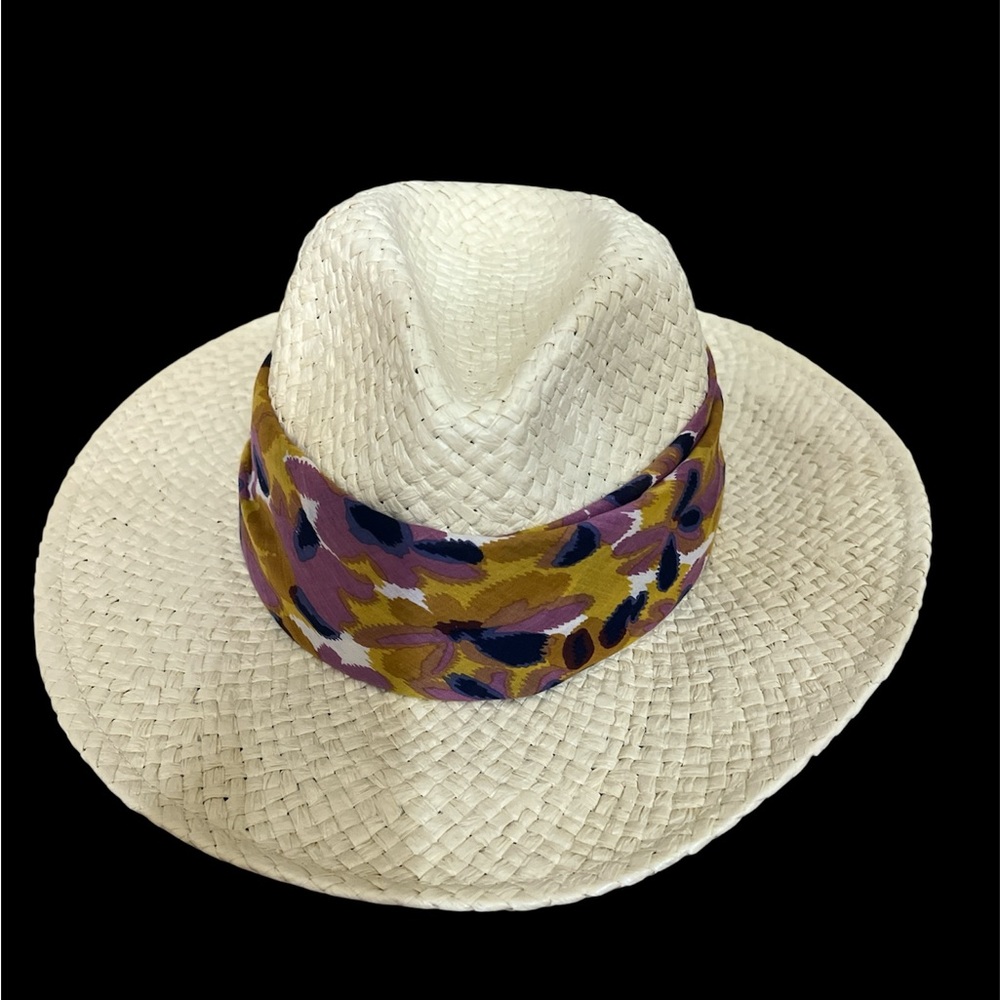 Madewell straw hat and bandana bundle